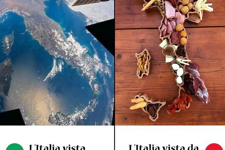 イタリア特許取得のシェイプボードでレッチェ・イタリア語・リージョナル・テイスティング