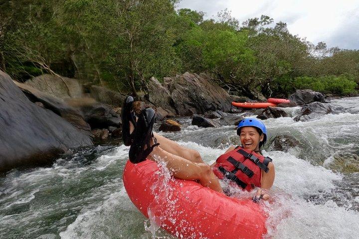 Rainforest River Tubing and Cairns Jetboating for 1 Day 2 Tours