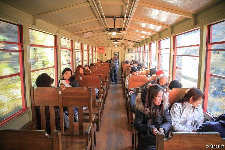 嵐山ラグジュアリーツアー貸切ボートと芸者と電車
