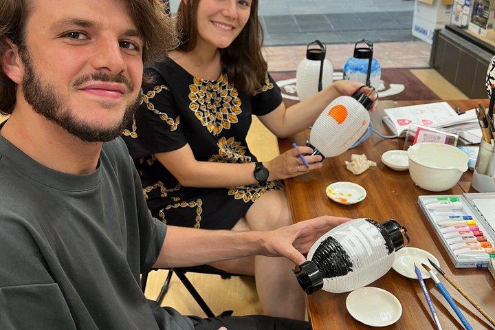 Mini Chochin Laterne Malerei Erfahrung