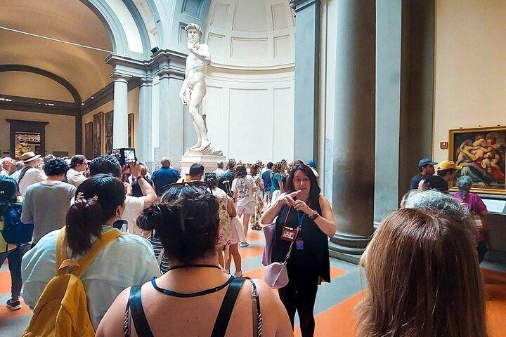 Florence in één dag: Academie, Uffizi-galerie en stadstour