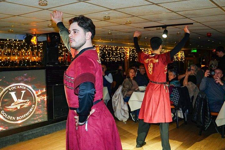 Bosphorus Dinner Cruise Turkish Night Show Alcoholic Drinks
