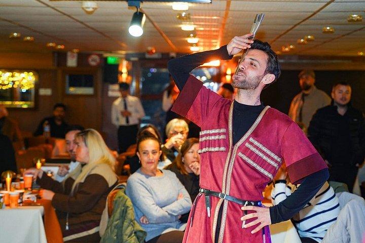 Bosphorus Dinner Cruise Turkish Night Show Alcoholic Drinks