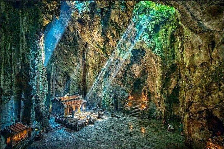 ダナン発見：大理石の山々、ソントラ、ハイヴァン峠ツアー