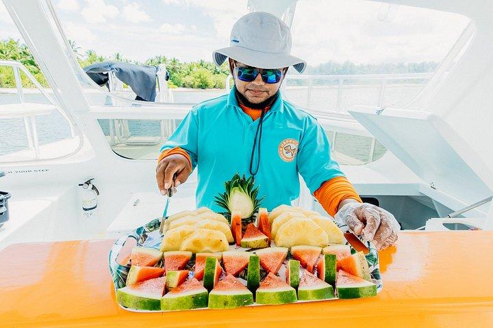 オープンバーと軽食付きの小グループ シュノーケリング クルーズ