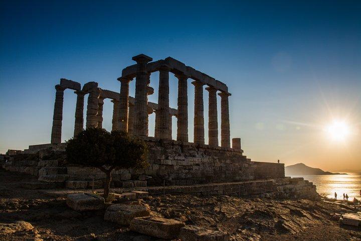 Sounio Sunset View attraverso la Riviera ateniese Tour privato
