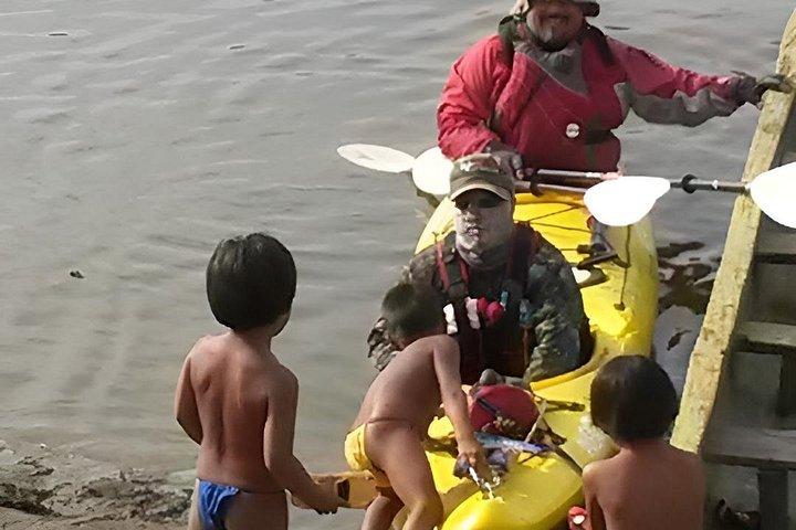 Panama Canal through the Chagres River