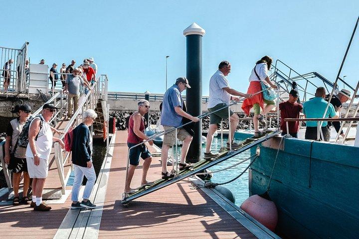 Fähre nach Lobos Insel von Corralejo (Hin- und Rückflug)