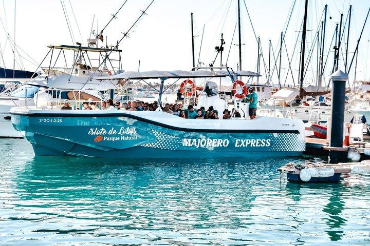 Fähre nach Lobos Insel von Corralejo (Hin- und Rückflug)