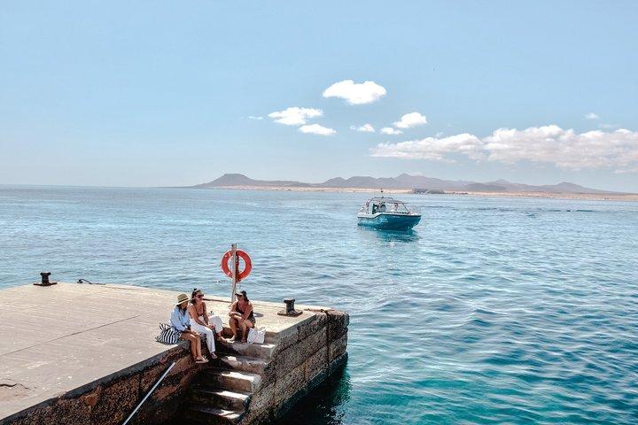 Fähre nach Lobos Insel von Corralejo (Hin- und Rückflug)