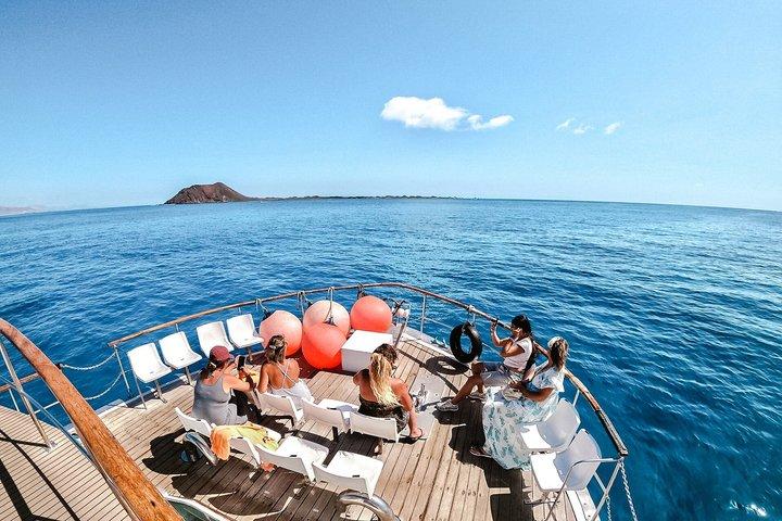 Fähre nach Lobos Insel von Corralejo (Hin- und Rückflug)