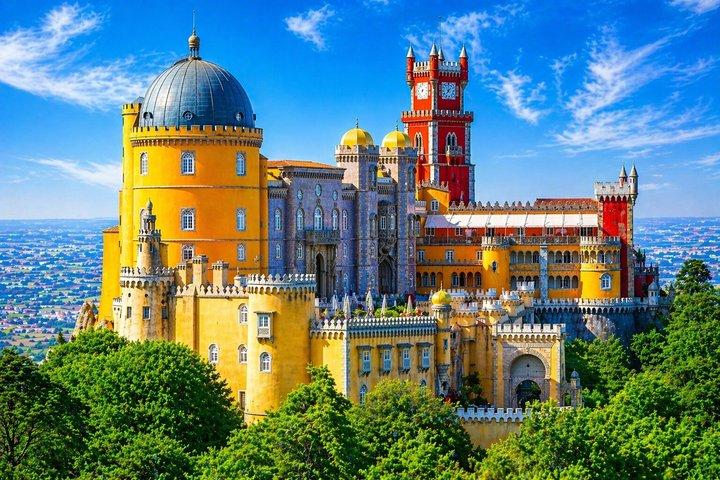 Lisbonne : Sintra Full Day Pena Palace, Regaleira & Monserrate