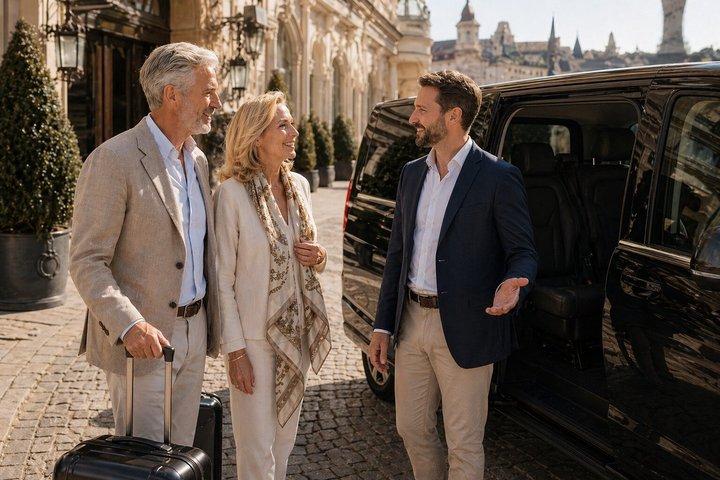 Prague to Salzburg Private Transfer with Scenic Stops by Mike