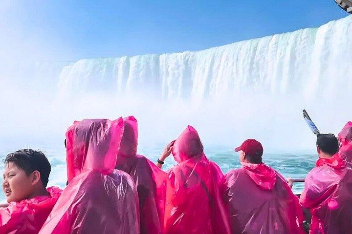 トロント・ナイアガラの滝観光ツアーボート、旅、ランチ