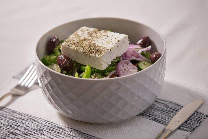 Authentic Greek Food Tasting with Acropolis View
