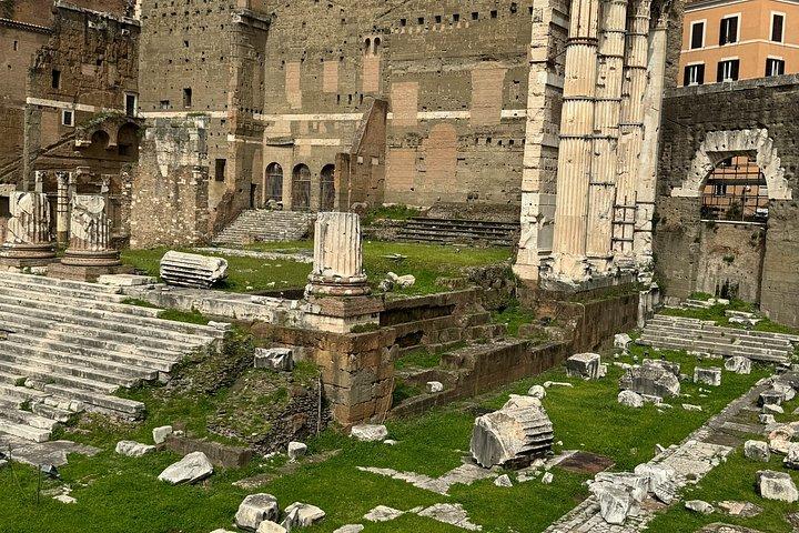 Rome Imperial Forums and Gladiator Trail to the Colosseum