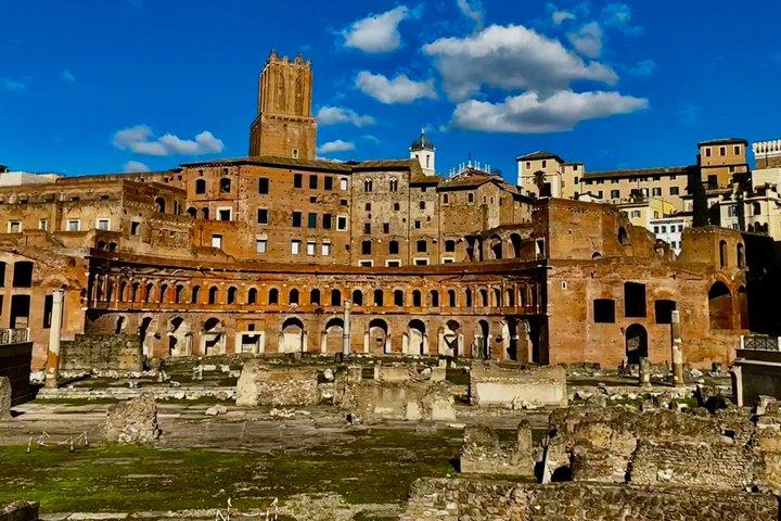 Rome Imperial Forums and Gladiator Trail to the Colosseum
