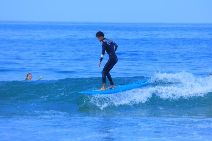 Private Beginner Surf Lesson in Taghazout with Local Instructor