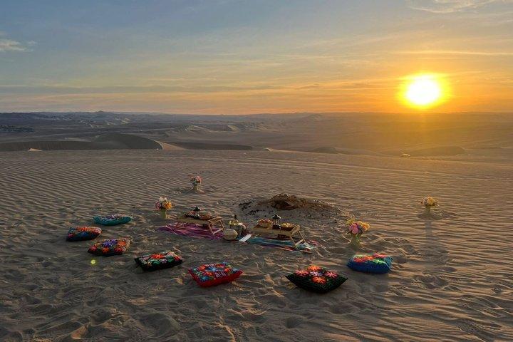 Excursion d'une journée complète à Paracas et Huacachina au départ de Lima : Sunset Experience