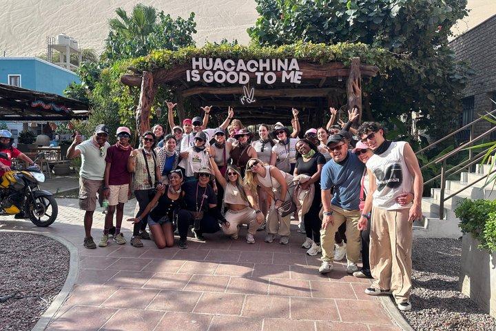Excursion d'une journée complète à Paracas et Huacachina au départ de Lima : Sunset Experience