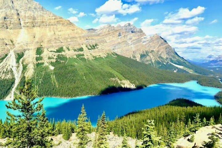 Explore 4 Lakes and Banff Town Full day Tour