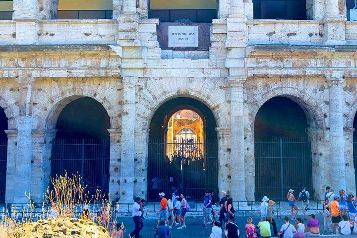Rome Imperial Forums and Gladiator Trail to the Colosseum