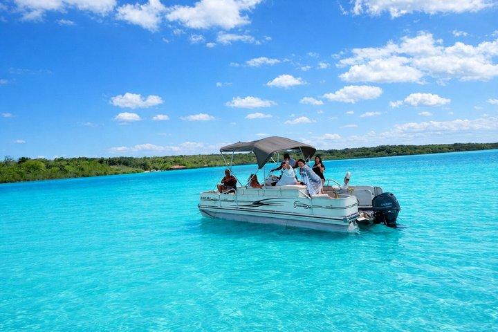 Bacalar tel qu'il devait être : Lagon • Rapidos • Ruines d'Ichkabal