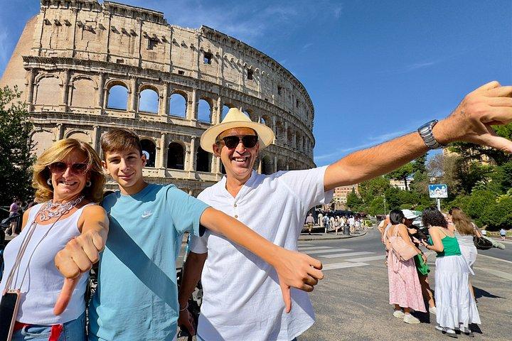 Rome Imperial Forums and Gladiator Trail to the Colosseum