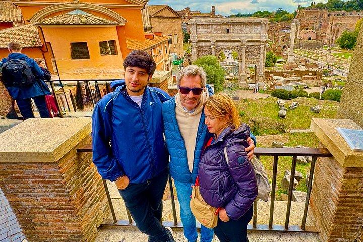 Rome Imperial Forums and Gladiator Trail to the Colosseum