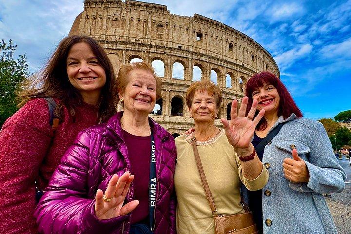 Rome Imperial Forums and Gladiator Trail to the Colosseum