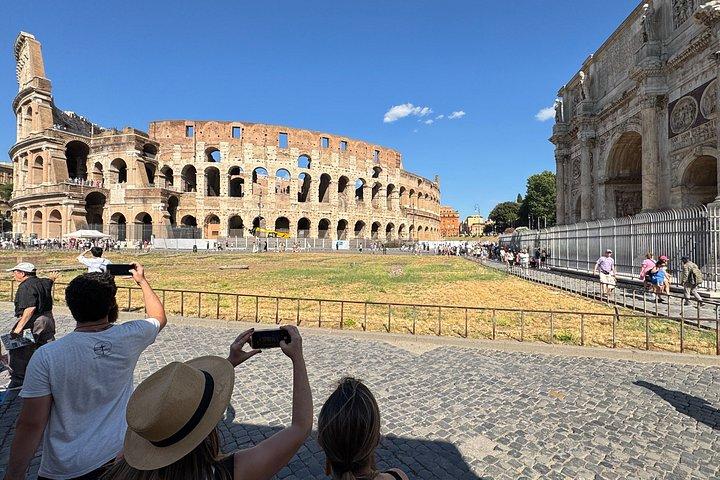 Rome Imperial Forums and Gladiator Trail to the Colosseum
