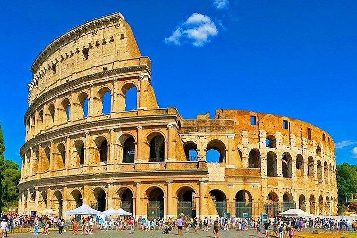 Rome Imperial Forums and Gladiator Trail to the Colosseum