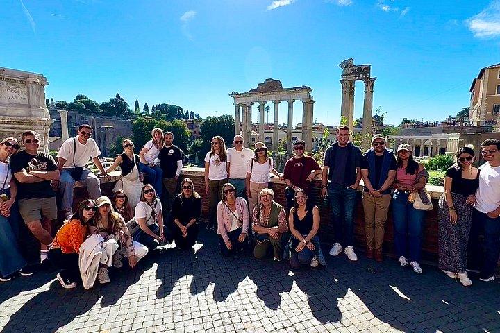 Rome Imperial Forums and Gladiator Trail to the Colosseum