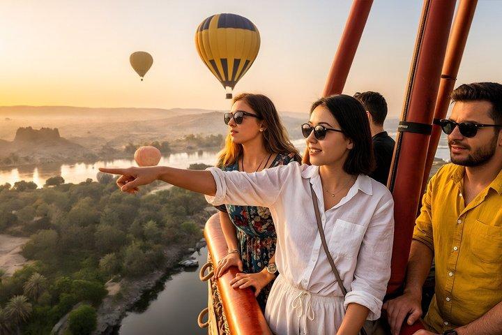 Luxor Hot Air Balloon Ride com Hotel Pickup