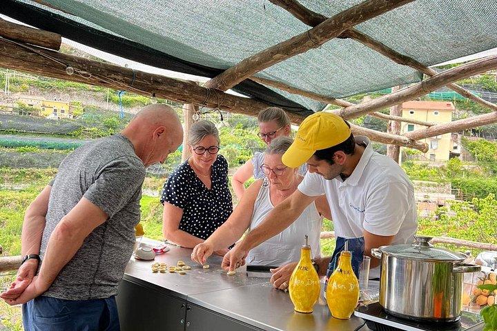 Hike and Harvest Farm to Table Cooking Class in the Amalfi Coast
