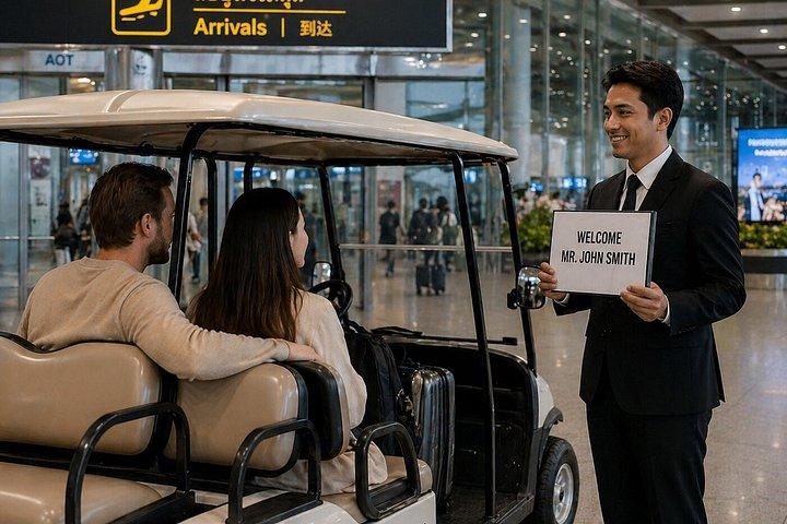 Aeropuerto de Survanabuhmi Conozca y Salude Assist&Buggy&Traslado Privado