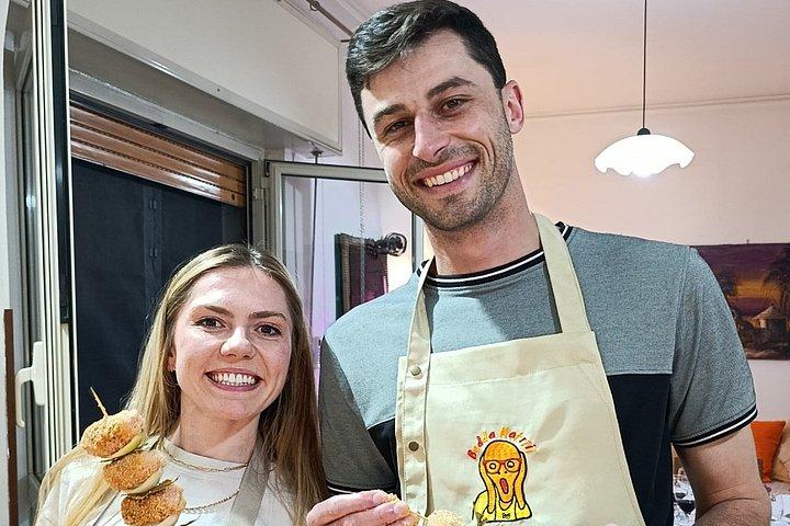 有名イタリア人シェフによるパレルモのシチリア料理教室