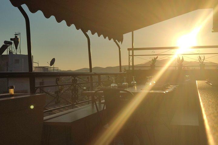 Authentic Greek Food Tasting with Acropolis View