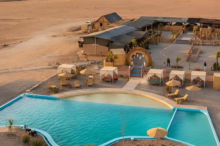 Marrakesh: Desert Agafay Tour with Lunch and Swimming Pool