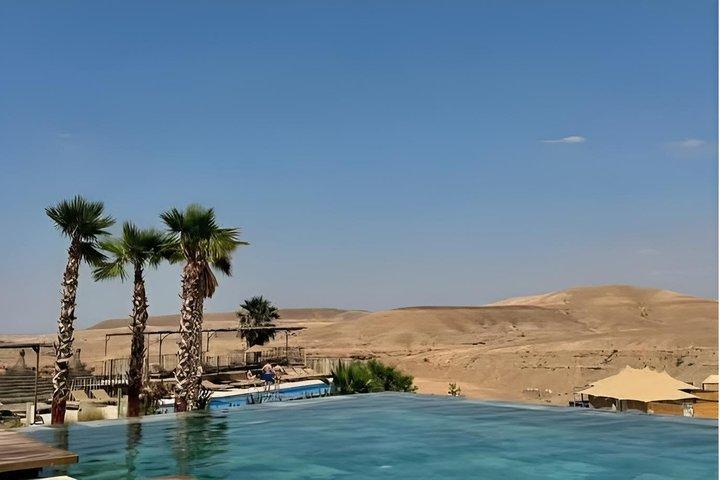 Marrakech: Desert Agafay Tour med lunch och pool