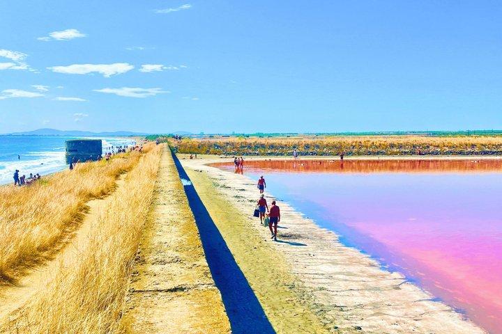 サニービーチからの塩湖と泥風呂エクスカーション