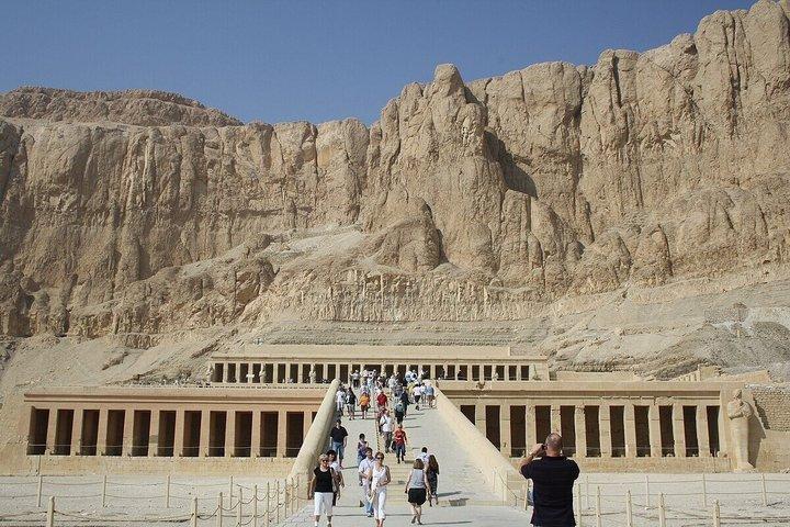 Excursão privada Luxor com balão de ar quente de Hurghada