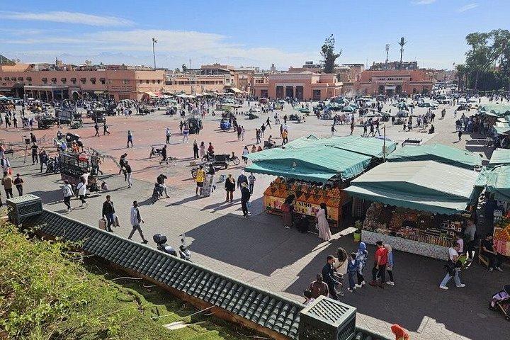 Marrakech : Visite guidée à pied de la Médina Monuments et Souks