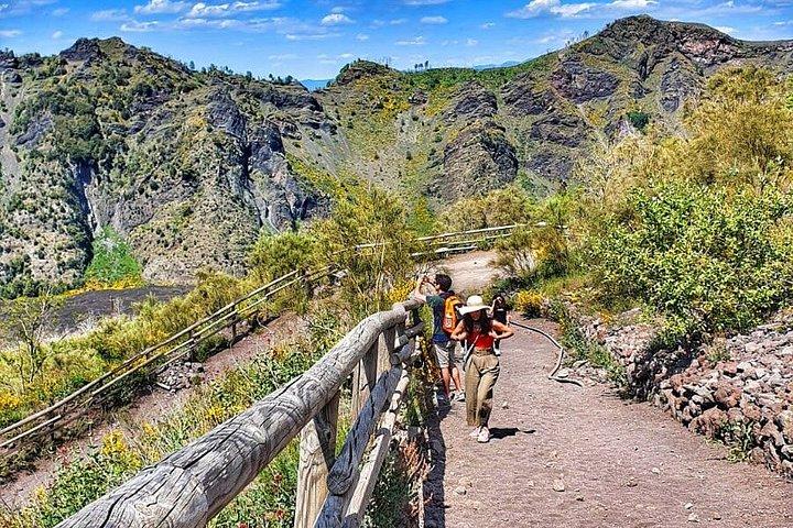 Pompeii & Vesuvius Experience with Easy Lunch from Sorrento