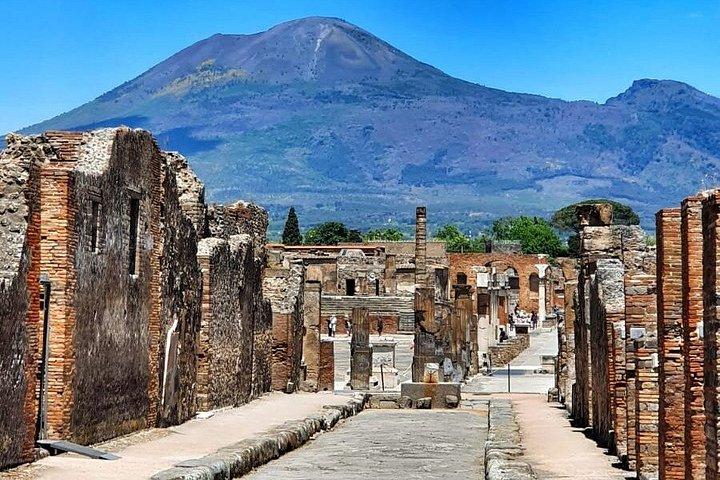 Pompeii & Vesuvius Experience with Easy Lunch from Sorrento