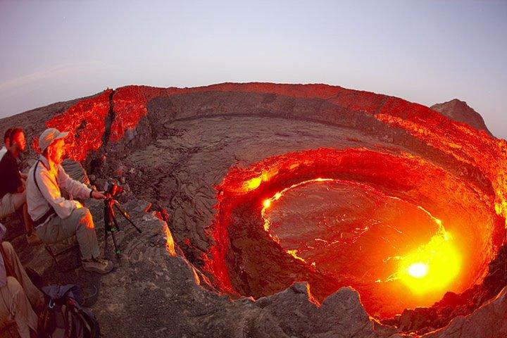 3-dagars Danakil depression och Erta Ale vulkan
