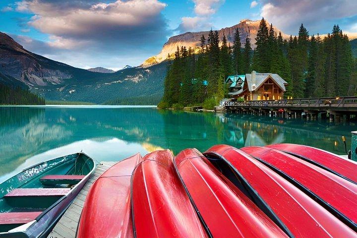Tour por el lago Louise Moraine y el lago Esmeralda