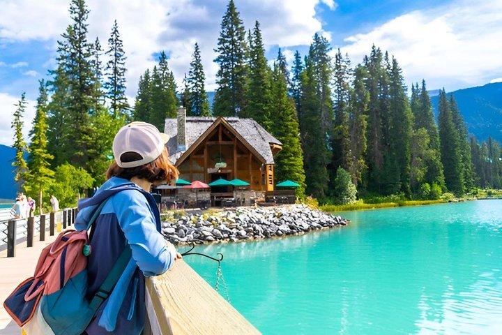 Tour por el lago Louise Moraine y el lago Esmeralda