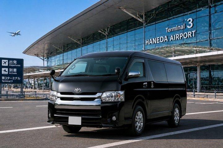 Aéroport Narita à Tokyo Transfert privé Hiace Van Jusqu'à 9
