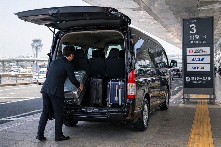 Aéroport Narita à Tokyo Transfert privé Hiace Van Jusqu'à 9